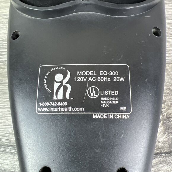 Equalizer Compact Pro EQ-300 Interactive Health 2 Speed Handheld Massager TESTED - Picture 5 of 10